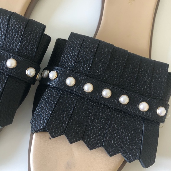 🌟HOST PICK🌟Kate Spade Stasie Black Slides - Picture 8 of 9